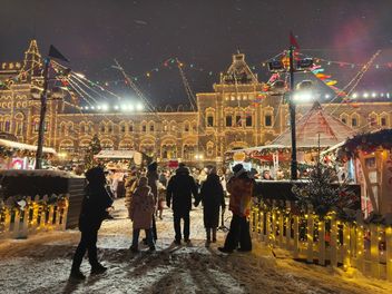 Новогодняя ярмарка на Красной площади