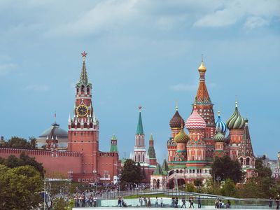 Красная площадь в Москве