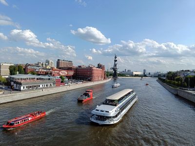 Прогулка на теплоходе по Москве-реке